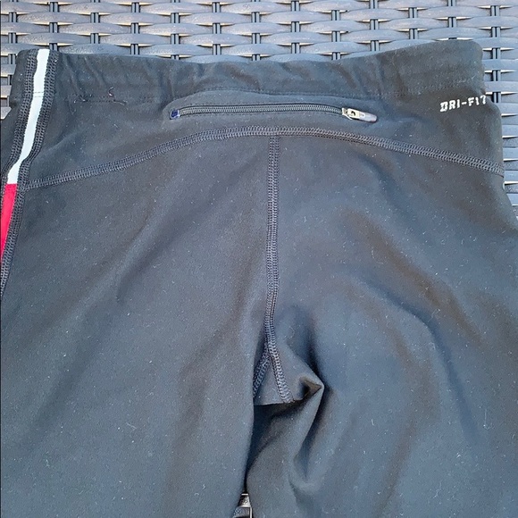NIKE Dri-Fit running leggings w pink stripe 💕 - Picture 4 of 6